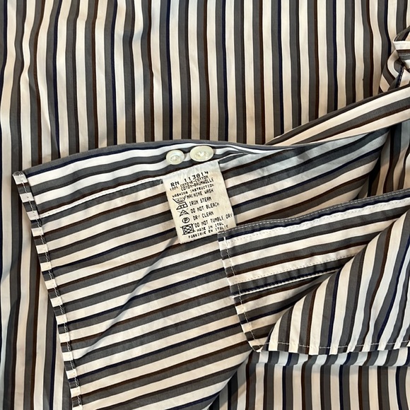 Excellent Large Billy Reid Made in Italy Men’s Button Up Shirt. - Picture 7 of 7